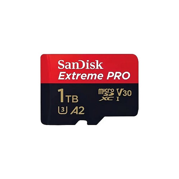 Cartão Micro SD 1TB SanDisk Extreme 200MB/s U3 A2 SDSQXCD-1T00-GN 6MA