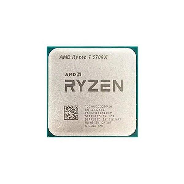 Processador OEM AMD AM4 Ryzen R7 5700X 3.4GHZ sem cooler sem ventoinha Sem Garantia