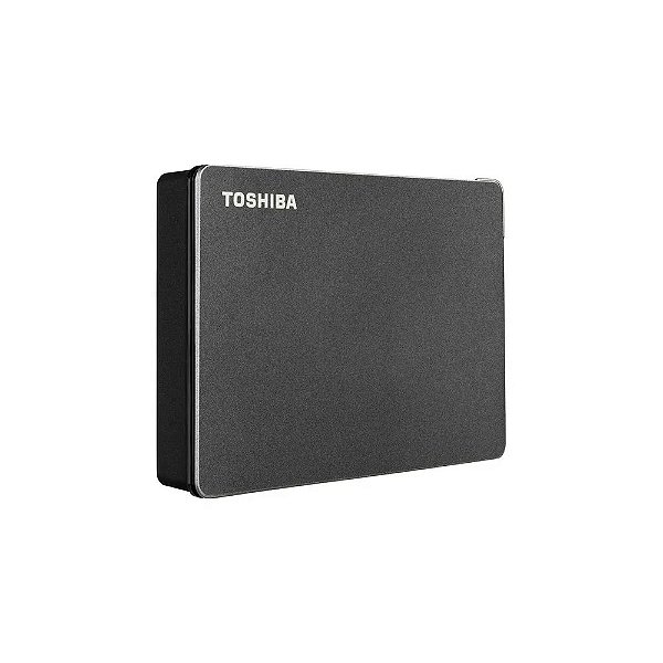 Disco Rígido Externo 4TB Toshiba Canvio Gaming HDTX140XK3CA 2.5 Preto USB3.2