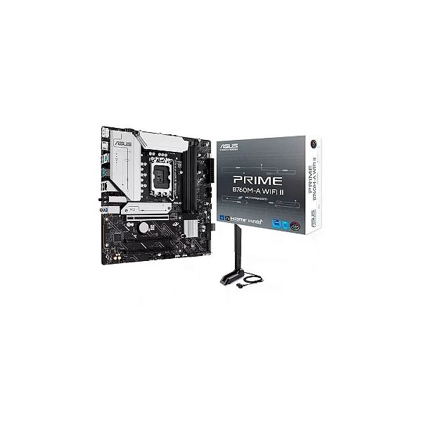 Placa-Mãe Asus Prime B760M-A WiFi II DDR5/HDMI/USB USB3.2