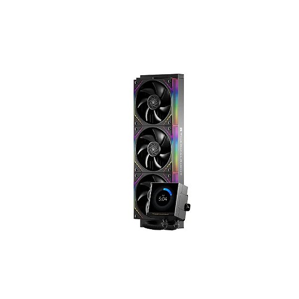 Cooler de Água CPU Thermalright Peerless Vision 360 Argb Preto, Líquido, Preto, 360MM, Intel 115X/ 1200/ 1700/ 1851/ 2011/ 2066, AMD AM4/ AM5
