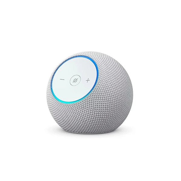Caixa de Som Inteligente Amazon Alexa Echo Max Glacier White