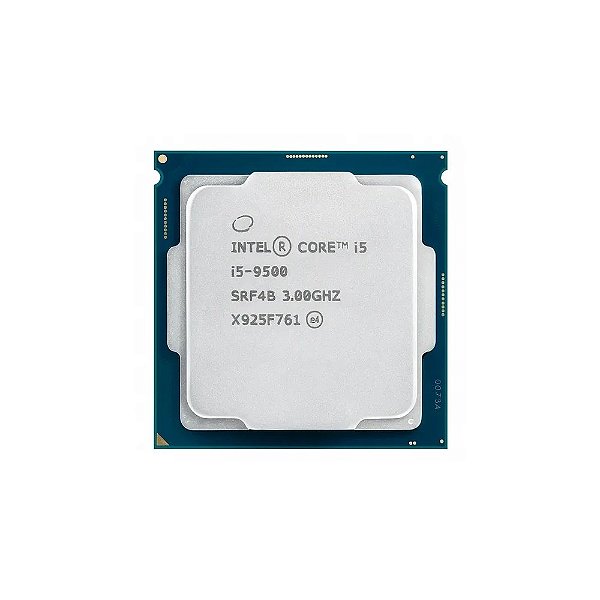 Processador OEM Intel 1151 i5 9500 4.4GHZ sem cooler sem ventoinha sem gravação Sem Garantia