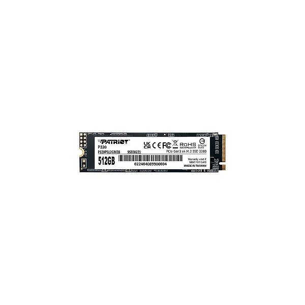 SSD M.2 512GB Nvme Patriot P320P512GM28 2282