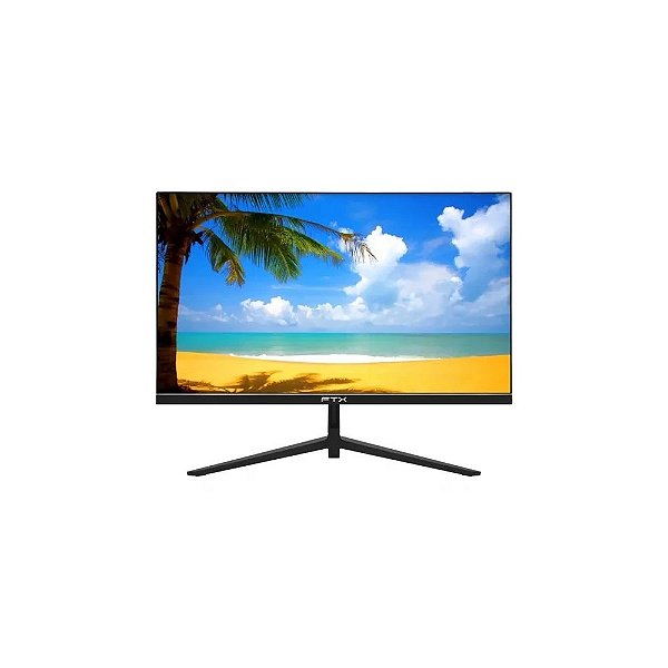 Monitor FTX M24VHDFML 24" Full HD (1920X1080), 75HZ, 1MS, 1XHDMI, 1XVGA (D-Sub), Preto