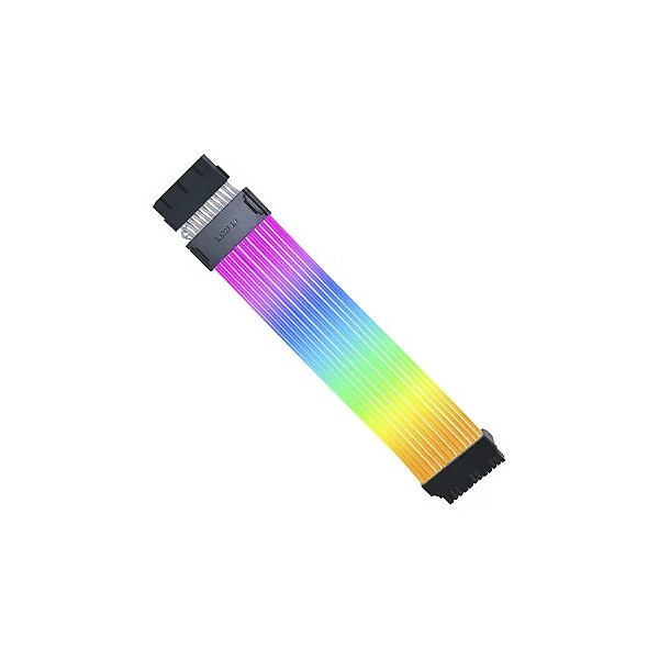 Cabo de Extensão 24P Lian Li Strimer Wireless RGB PW24-1W-T Preto 260MM