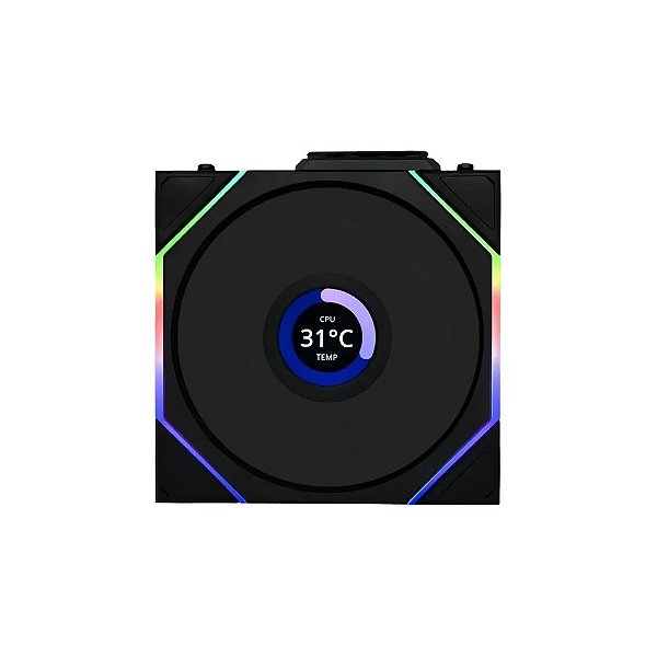 Ventilador Cooler Lian Li Uni Fan TL Wireless LCD 120 Rev Reverse
