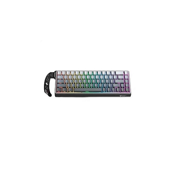 Teclado Onikuma G69 com Cabo USB-C RGB Preto/Cinza