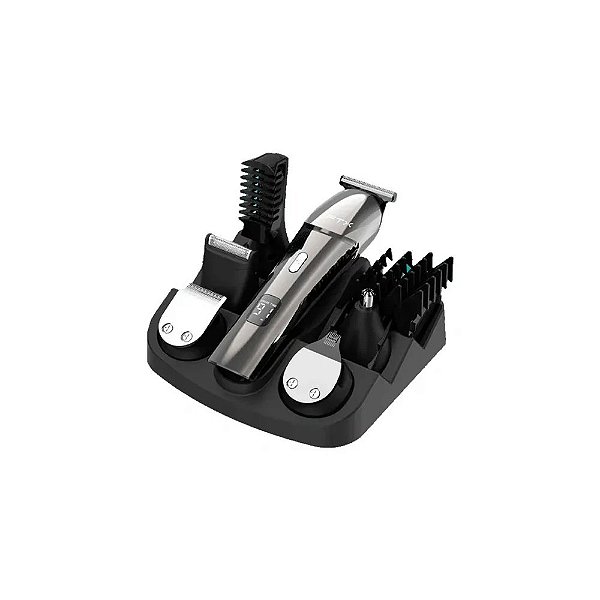 Barbeador Elétrico FTX ESH-601 Recarregável 20EN1 Prata 131557