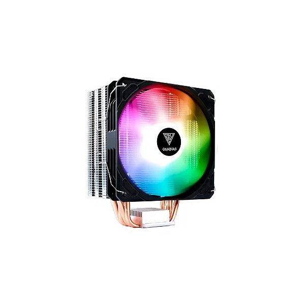 Cooler CPU Gamdias Boreas E1-410 Arg 120MM Black PWM