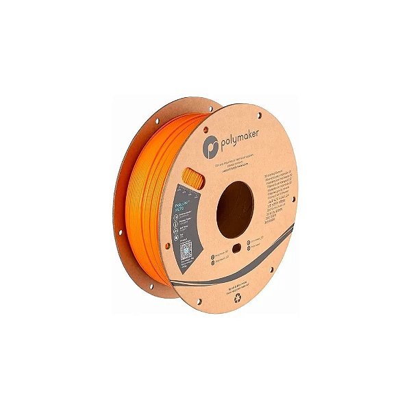 Filamento para Impressão 3D Polylite Pla 1,75MM 1KG Laranja