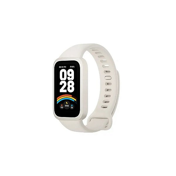 Relógio Smart Xiaomi Band 9 Active Beige/Branco BHR9441GL M2435B1