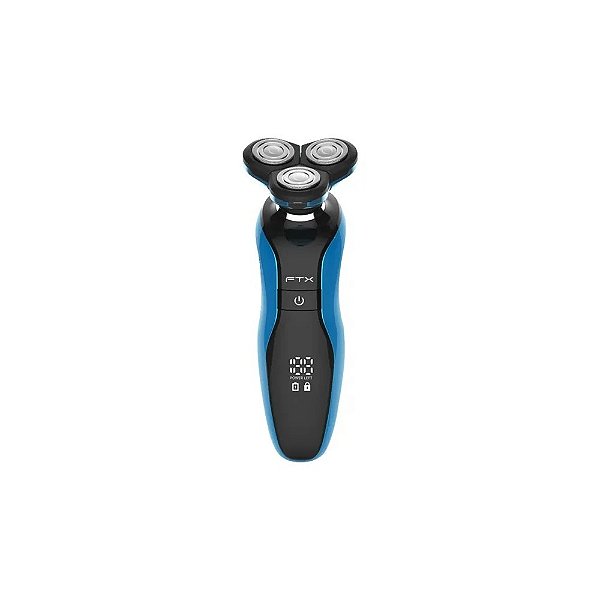 Barbeador Elétrico FTX ESH-300 Recarregável 12 em 1 Azul/Preto 131564