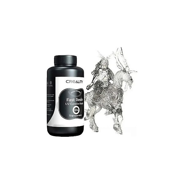Resina para Impressão 3D Creality Transparente 1kg G* 3302180006