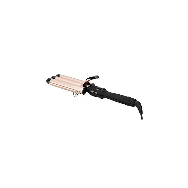 Modelador de Cabelo Smartfy MC01G Bivolt Preto/Dourado