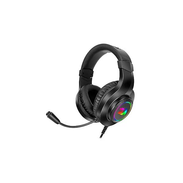 Fone P2 Redragon H260RGB Hylas Gaming Preto