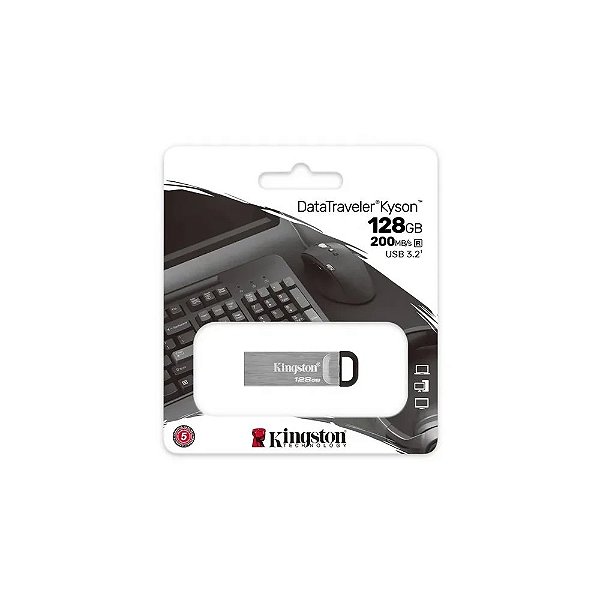 Pen Drive 128GB Kingston DTKN/128GB Kyson 3.2 USB