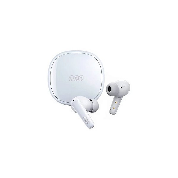 Fone de ouvido QCY T13X TWS Earbuds BH23QT26A BT Branco
