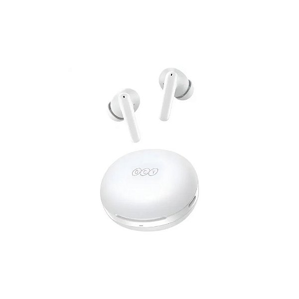 Fone de ouvido QCY T13 TWS ANC 2 BT Earbuds Branco Lua