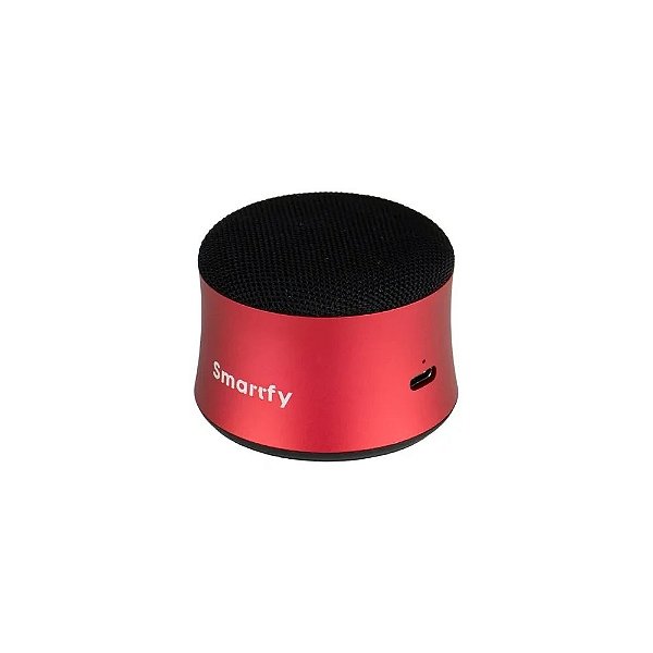 Caixa de Som Smartfy MGS01R Bluetooth/5W/Vermelha