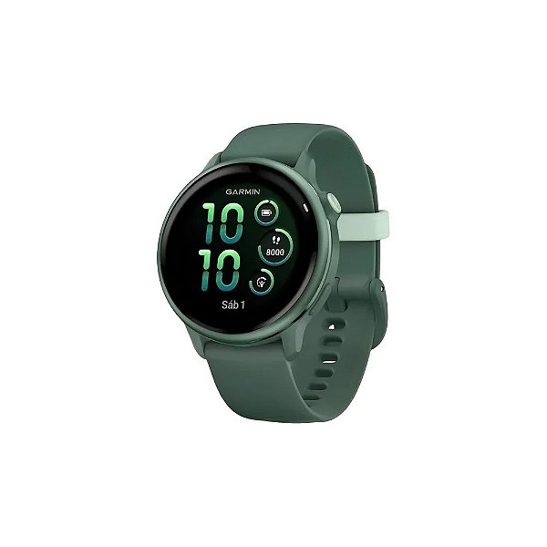 Relógio GPS Garmin Vívoactive 6 010-02985-02 - Verde Jasper