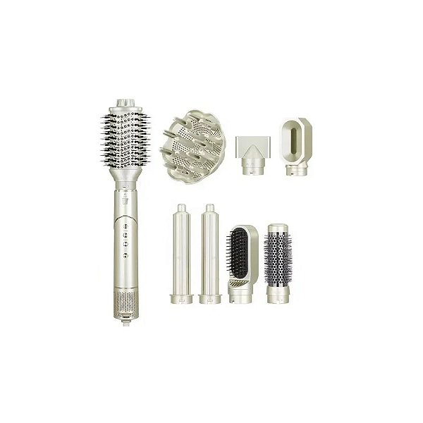 Secador Multiestilizador Enzo V8 EN-755 8 Em 1 1500W 220V - Verde