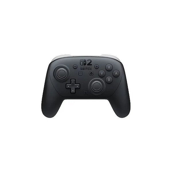 Controle Nintendo Switch 2 Pro Sem Fio - Preto (Hong Kong)
