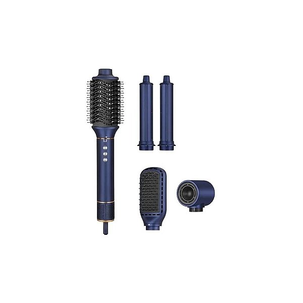 Secador Multiestilizador Enzo V9 EN-754 5 Em 1 1500W 220V - Azul