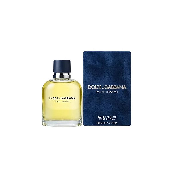 Perfume Dolce Gabbana Pour Homme Edt Masculino - 200ML