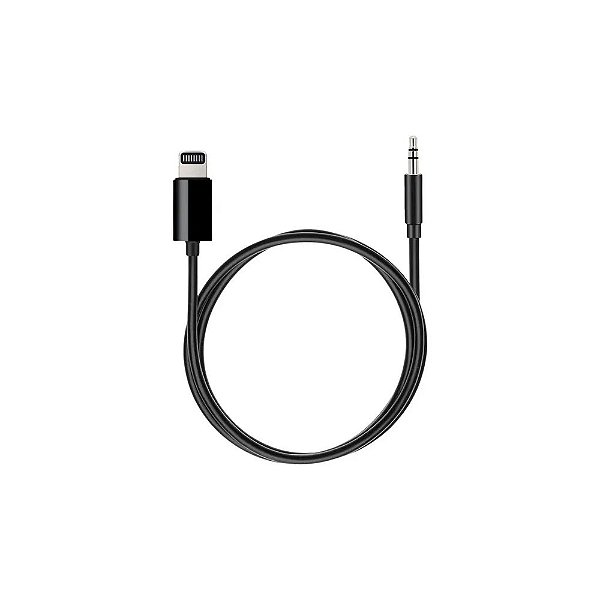 Cabo Apple Lightning para Áudio 3.5MM MR2C2ZE/A - Preto
