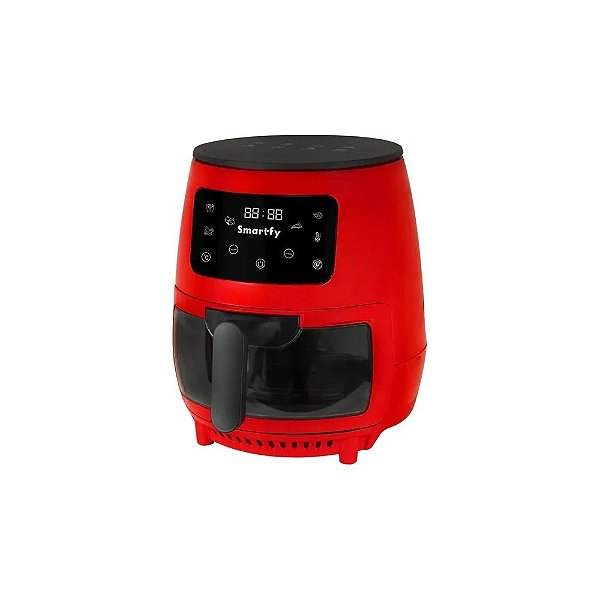 Fritadeira Elétrica Smartfy AF03R 900W 3.6L 110V Vermelha