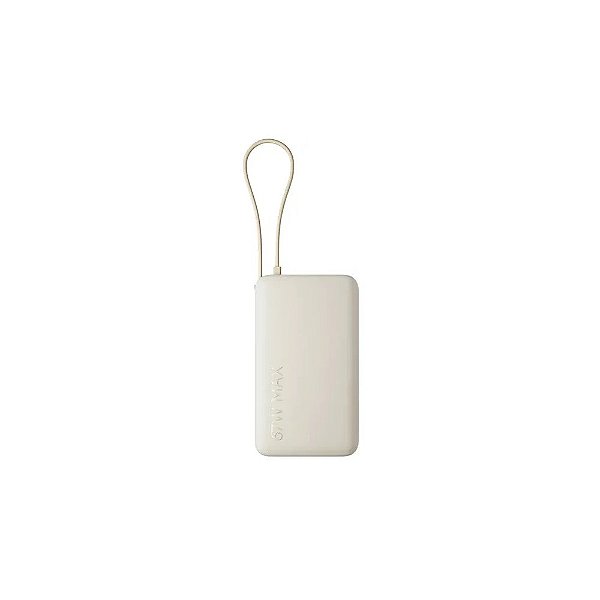 Carregador Portátil Xiaomi PB1067 10000mAh USB-C Bege
