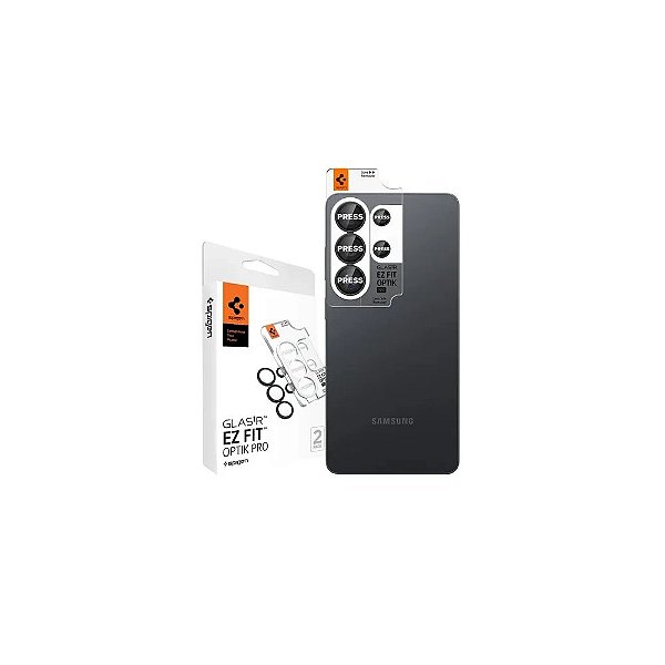 Kit de Protetor de Câmera Spigen para Galaxy S26 Ultra Optik Pro Ez Fit AGL11071 (2 Peças)