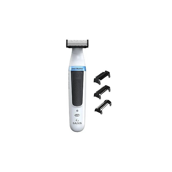 Barbeador Elétrico Gama G-Blade-BG - Branco/Preto