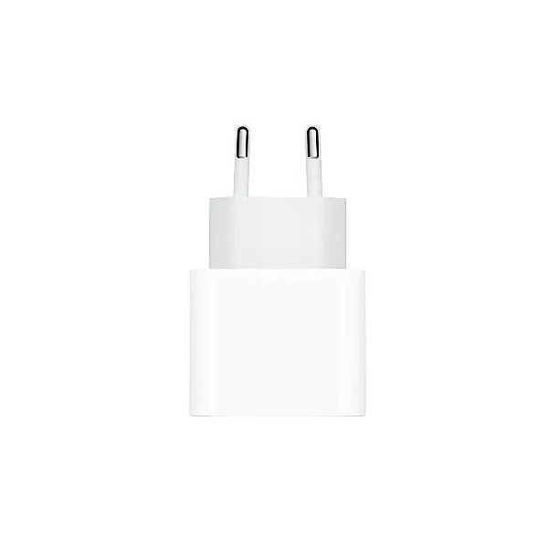 Adaptador de Energia Apple USB-C MHJE3CI/A 20W - Branco