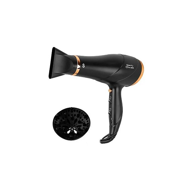 Secador de Cabelo Smartfy Orion SM10 2000W 2V - Preto