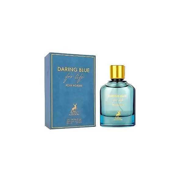 Perfume Maison Alhambra Daring Blue For Life Eau de Parfum Masculino - 100ml