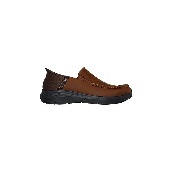 Sapato Skechers Relaxed Fit Parson Masculino Marrom 10