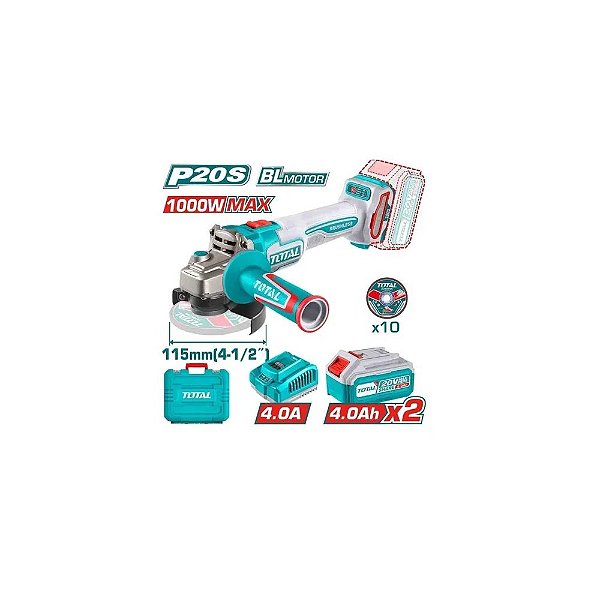 Esmirilhadeira Total TAGLI271532 20V 4,0AH