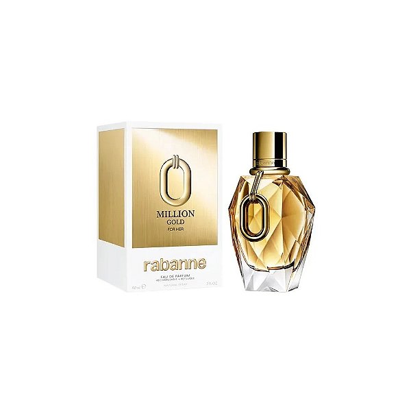 Perfume Feminino Paco Rabanne Million Gold For Her Edp 90Ml
