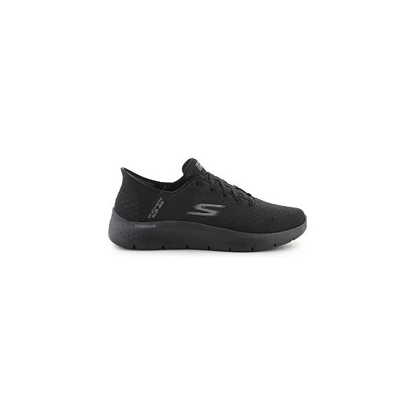 Sapato Skechers Slip-Ins Go Walk Flex Masculino Preto 8