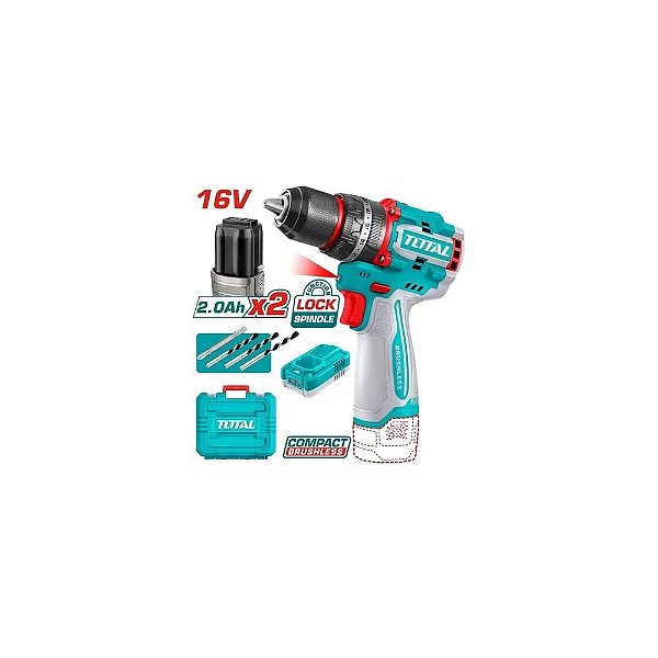 Furadeira de Impacto Total UTIDLI166062 16V 66NM
