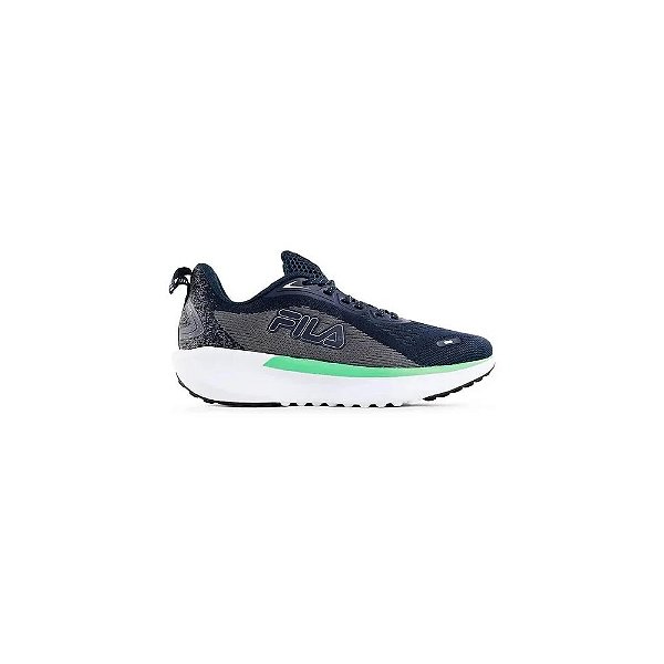 Sapato Fila Duality Azul Marinho-Branco-Verde Feminino 35
