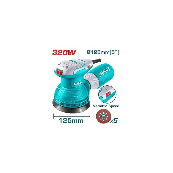 Lixadeira Rotativa Profissional TF2131256 5" 320W