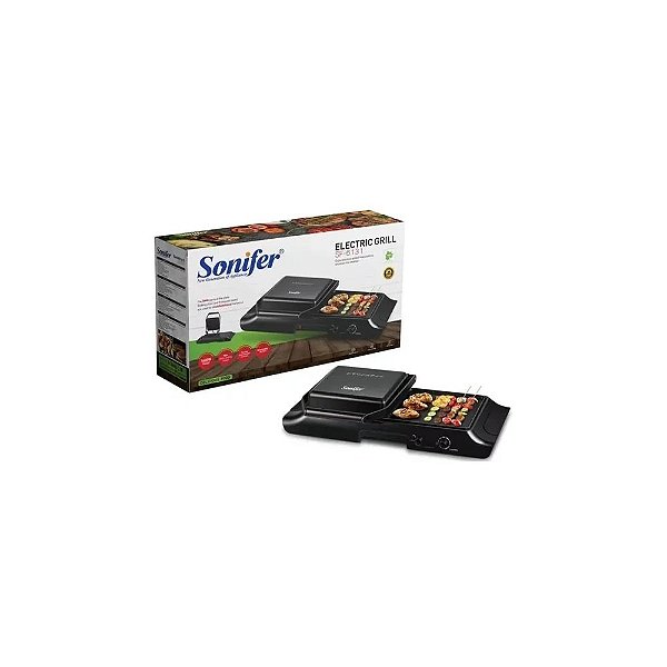 Chapa Elétrica Sonifer Multifuncional 2000W 220V SF-6131