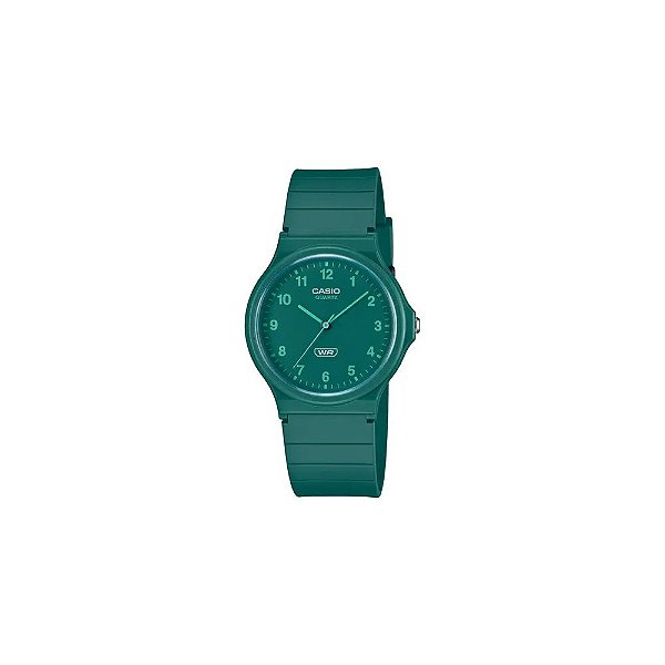 Relógio Casio Masculino Analógico MQ-24B-3BDF Verde