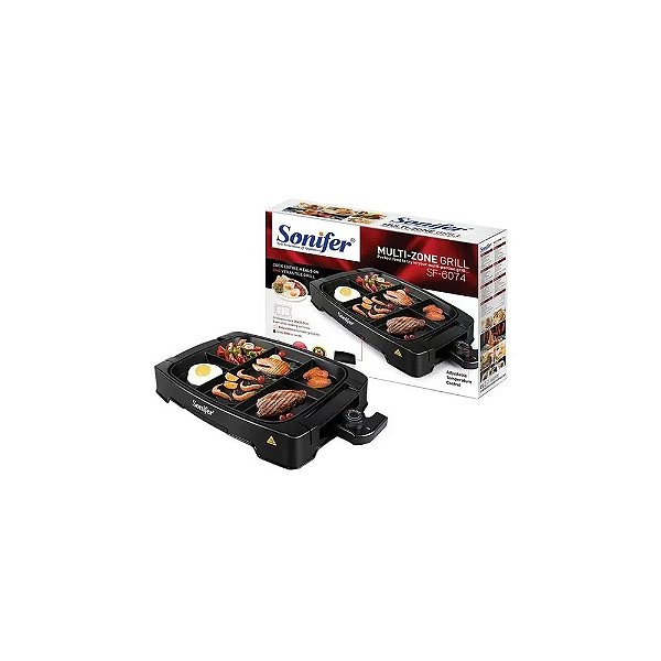Grelha Elétrica Sonifer SF-6074 1500W 220V 50/60Hz