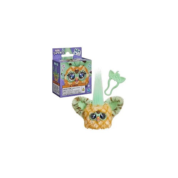 Furby Furblets Min-Tee Mini Amigo Comilão Pelúcia Eletrônico