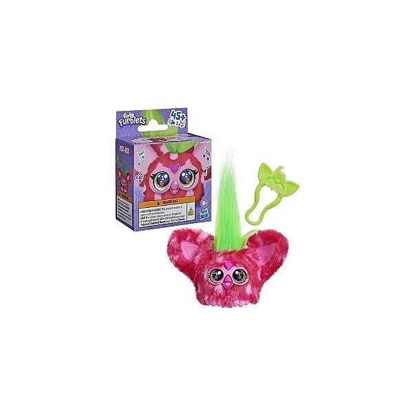 Furby Furblet Ber Ree Pelúcia Eletrônica Rosa +45 Sons