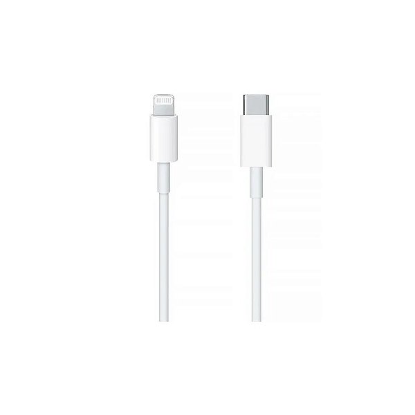 Cabo USB-C para Lightning Apple A2249 MX0K2AM 1 Metro Branco